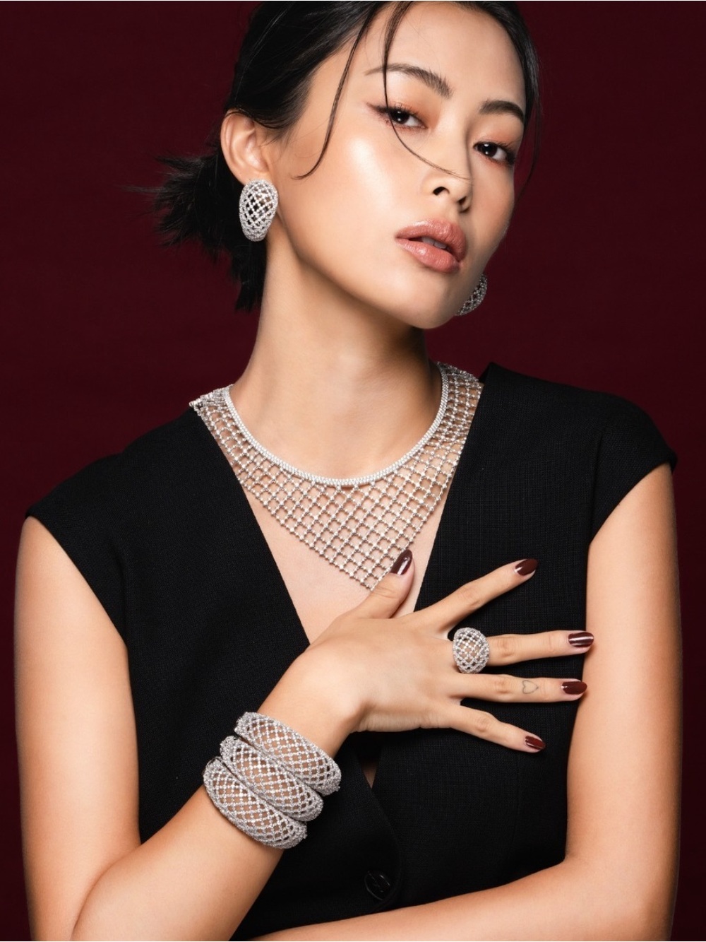 APM Monaco Mesh Bangle - Picture 4 of 6